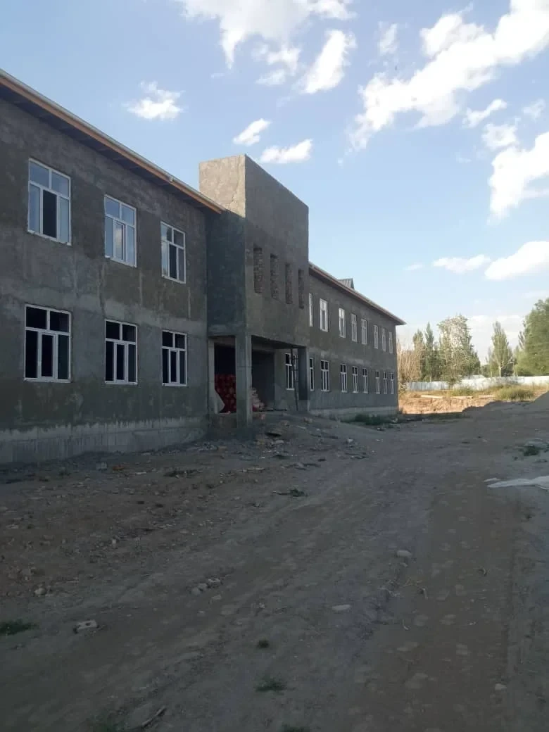 В Нарынском районе строится новая школа