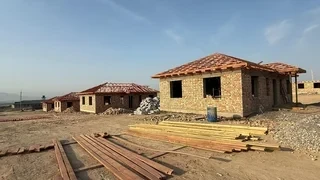 В Лейлекском районе активно строятся 76 жилых домов