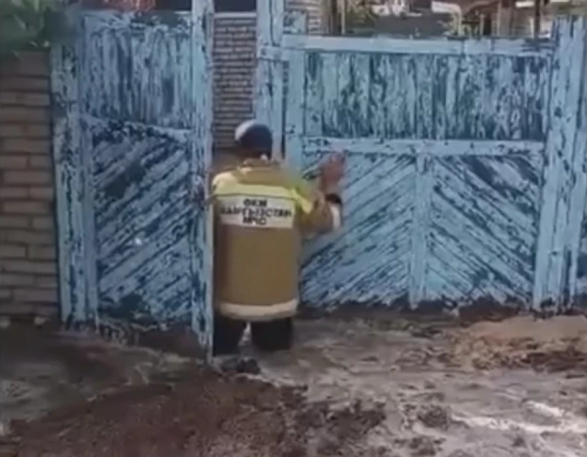 Появилось видео последствий схода селей в Каджи-Сае