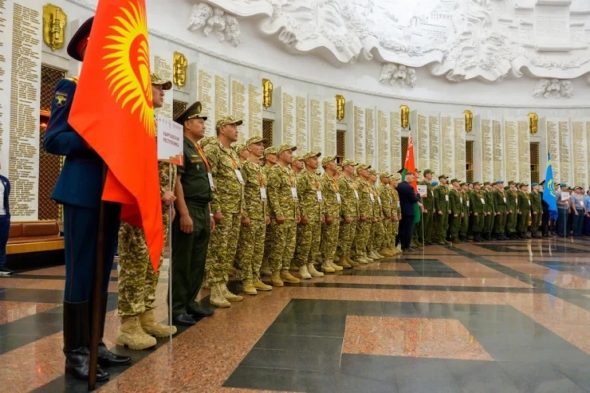 Кыргызстан участвует в IV Военно-спортивных играх СНГ в Москве