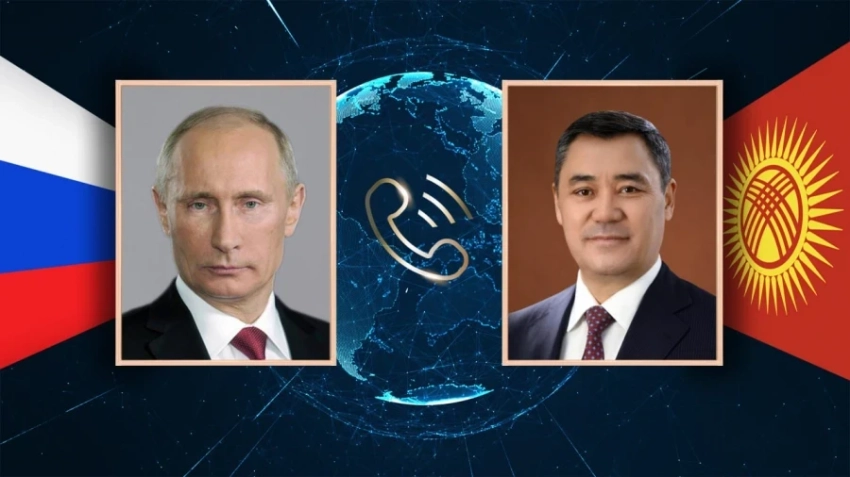 Владимир Путин рассказал Садыру Жапарову о контактах с США по Украине