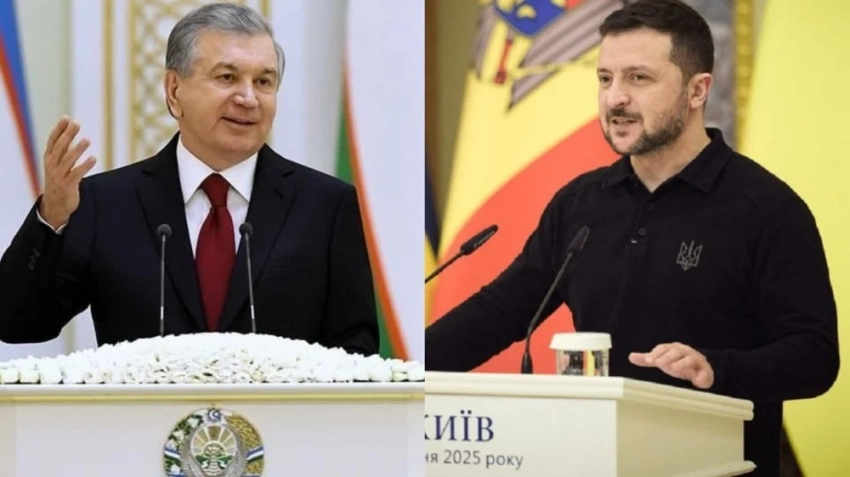 Шавкат Мирзиёев поздравил Владимира Зеленского с Днём независимости Украины