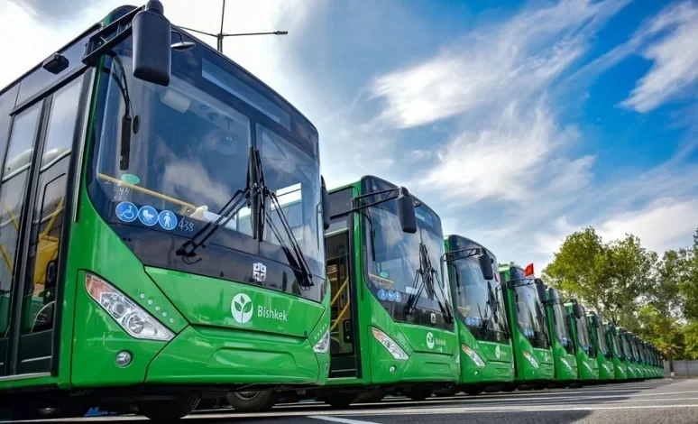 Автобусы временно начали курсировать по маршруту Бишкек-Токмок-Бишкек