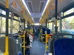 Новые просторные электробусы начали перевозить пассажиров в Бишкеке