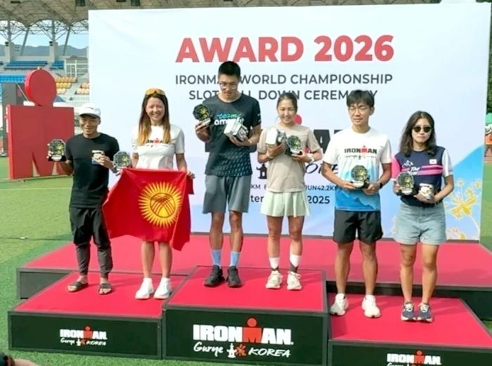 Кыргызские триатлонисты отличились на IRONMAN Gurye Korea-2025