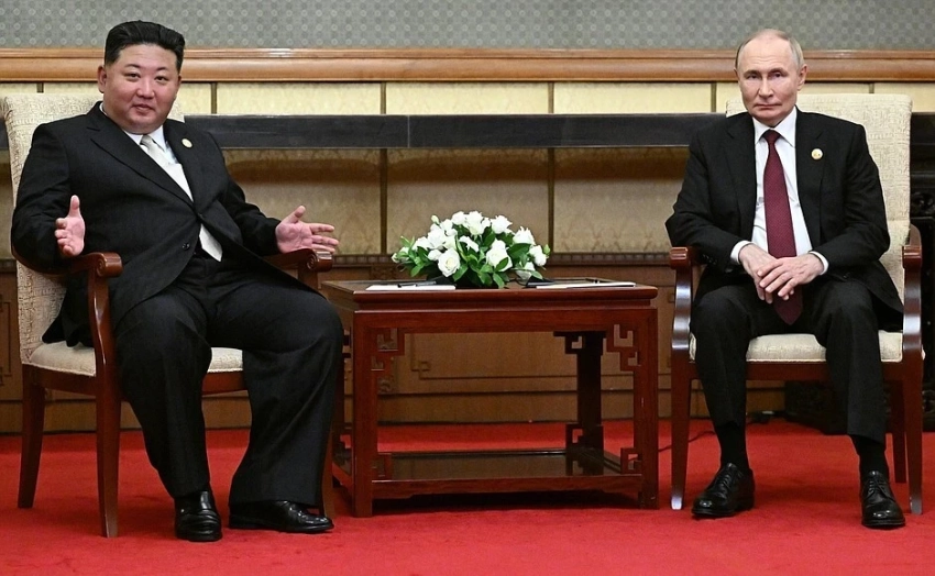 Путин и Ким Чен Ын проводят переговоры в Пекине