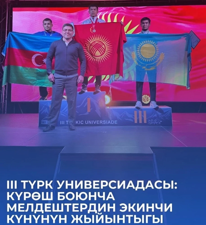 III Тюркская Универсиада: итоги второго дня соревнований по борьбе