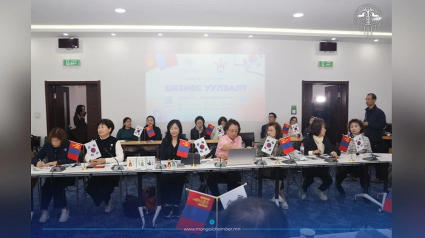 Представители монгольского бизнеса встретились с южнокорейскими предпринимателями