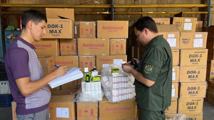 В Узбекистане уничтожают более 3,2 млн единиц лекарств по делу о сиропе «Док-1 Макс»