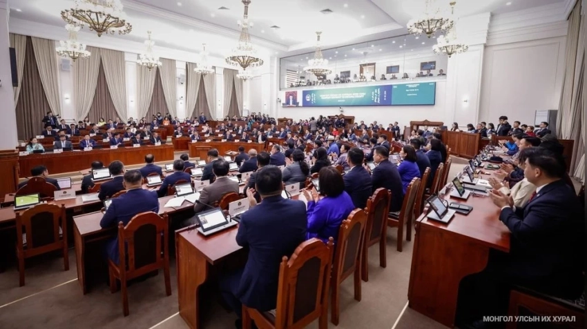 Открылась осенняя сессия Великого Государственного Хурала Монголии 2025 года