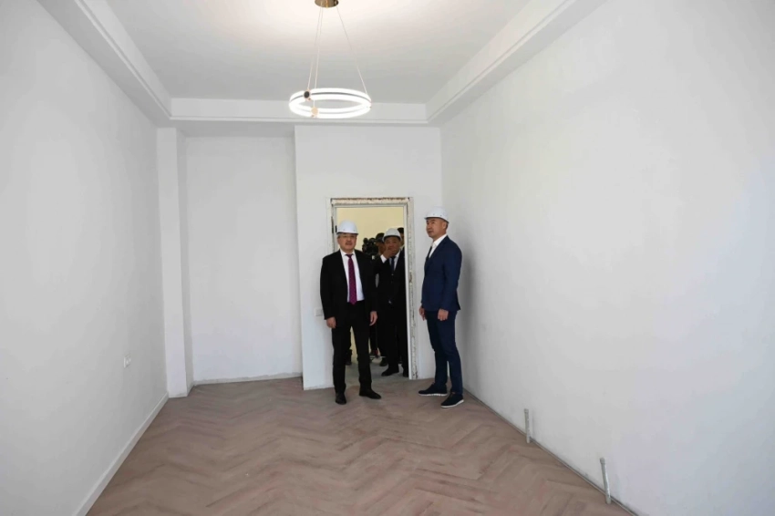 Госипотечная компания строит в Бишкеке 48 многоэтажных домов на 18 и 24 этажа
