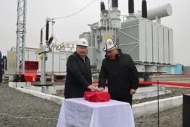 В Бишкеке открыли новую высоковольтную подстанцию «Мурас»