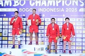 Спортсмены из Кыргызстана завоевали медали на чемпионате мира по самбо