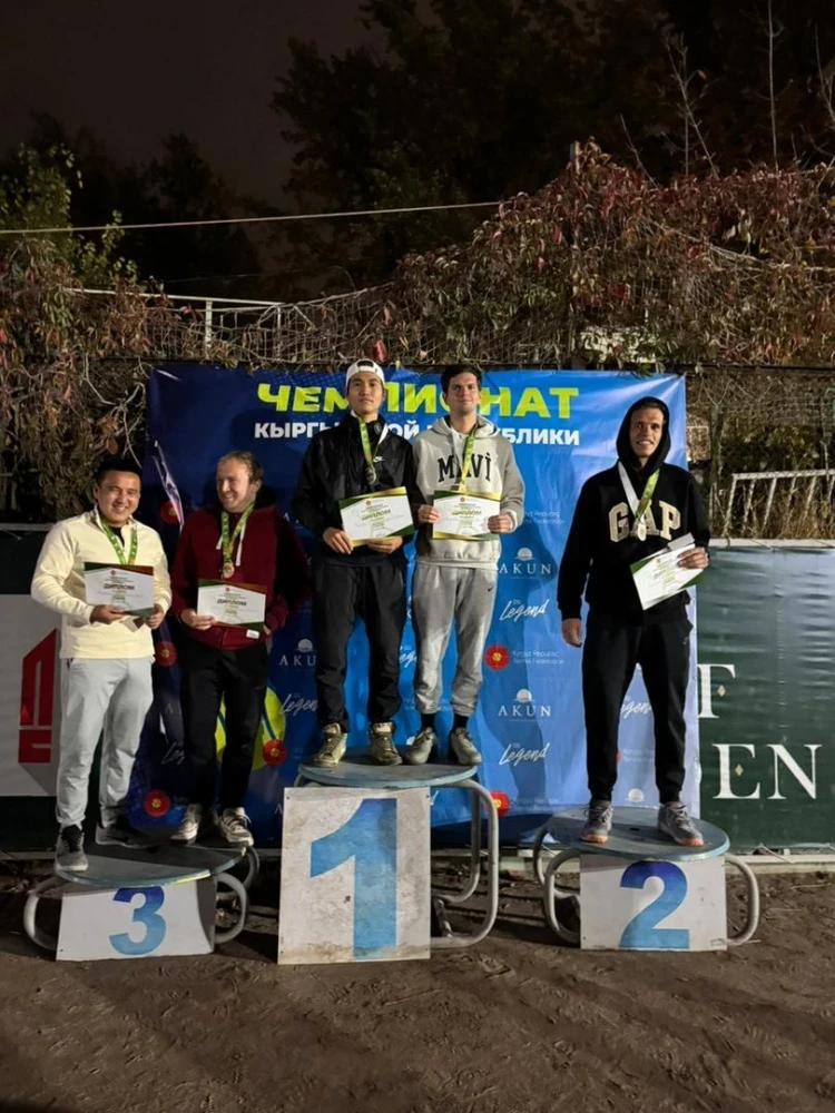Прошел чемпионат Кыргызстана по теннису. Список победителей