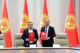 Мэрии Каракола и Манаса подписали меморандум о дружбе и сотрудничестве