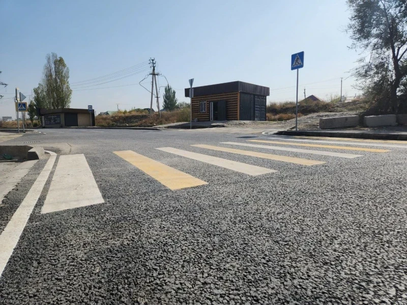 В Бишкеке достроили и открыли новую дорогу