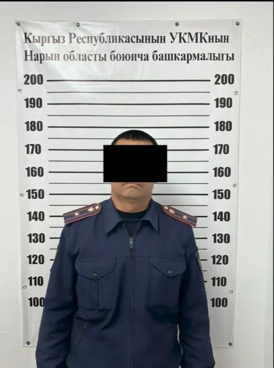 Задержан начальник ООБДД Нарынского РОВД