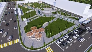 В Оше строится новый парк – эскизы