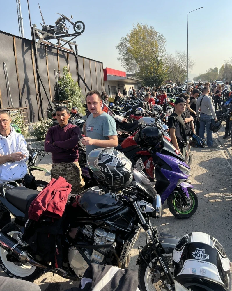 В Бишкеке прошло закрытие мотосезона - 2025. Как это было (видео и фото)