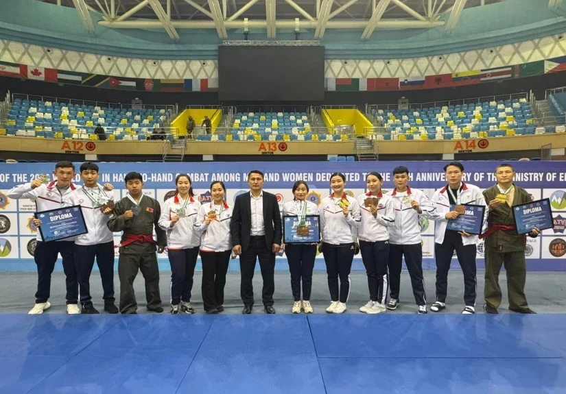 Монгольские спортсмены завоевали 13 медалей на Кубке мира в Астане