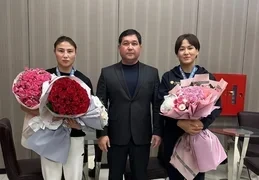 Женская сборная Кыргызстана вернулись с чемпионата мира с медалями