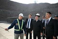 Садыр Жапаров запустил «Кара-Кульскую» ГЭС в Джалал-Абадской области