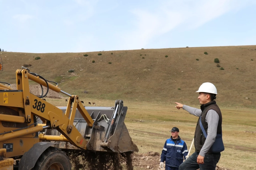 Электрификация строительства лыжного комплекса «Ала-Тоо Резорт» продолжается