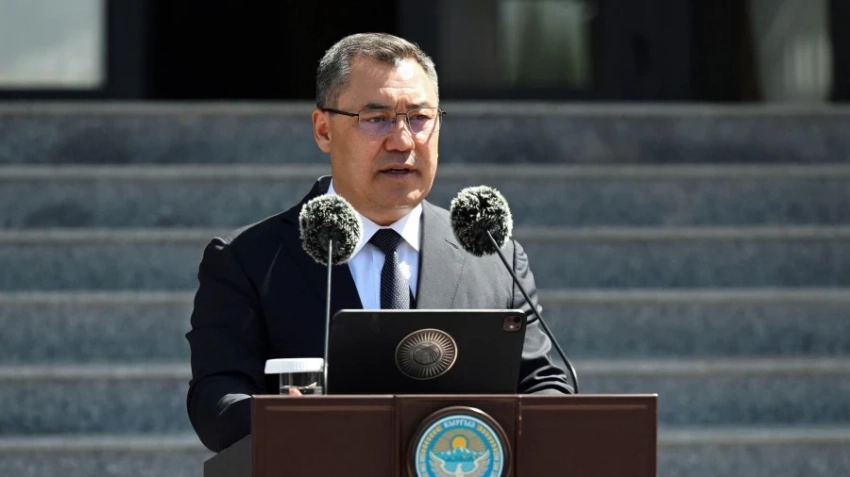 Садыр Жапаров: Для кыргызов флаг всегда был не просто символ