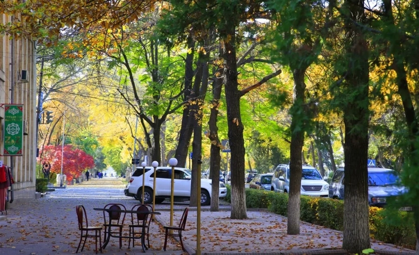 Бишкекчан ждет теплая неделя