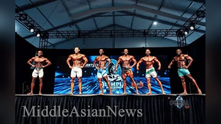 Монгольские бодибилдеры завоевали золотые медали в Лас-Вегасе. Фото