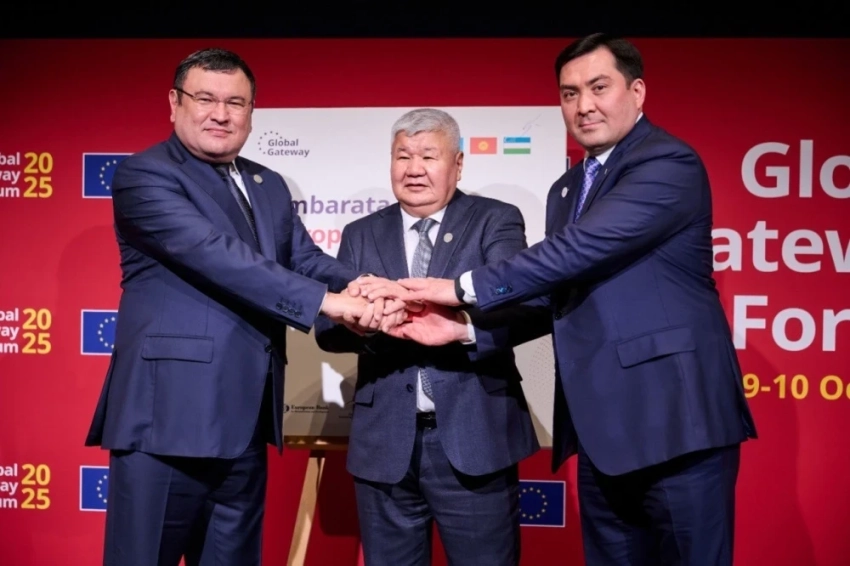 Кыргызстан и ЕС подписали меморандумы о финансировании Камбар-Аты-1