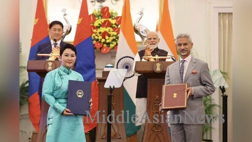 Монголия и Индия заключили 10 соглашений, отношения перешли на уровень стратегического партнерства