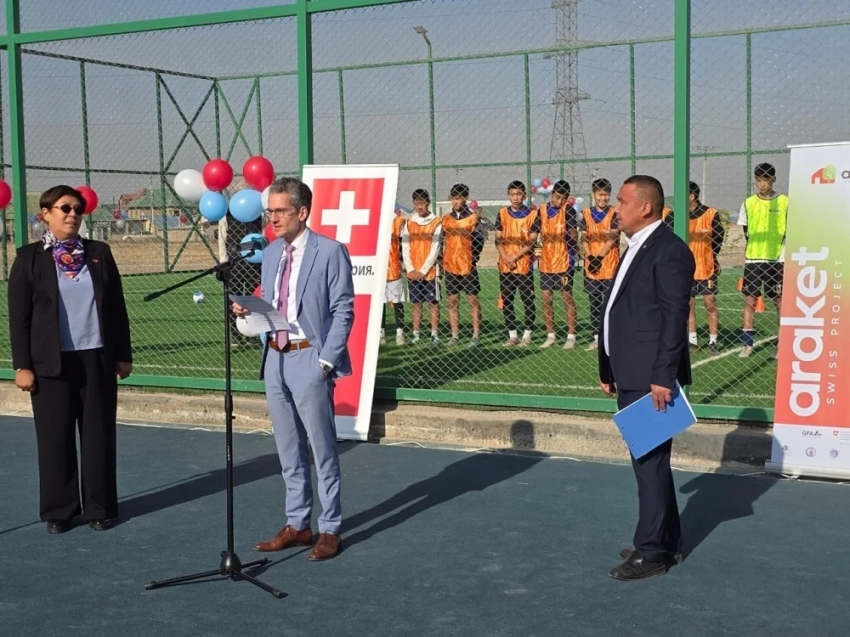 В западных новостройках Бишкека открылась спортивно-оздоровительная зона