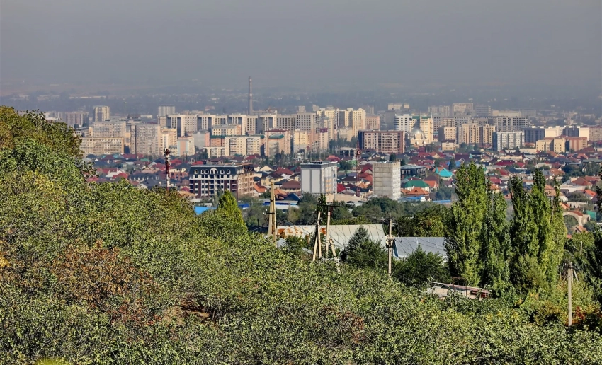Уровень загрязнения воздуха в Бишкеке держится выше нормы всю последнюю неделю