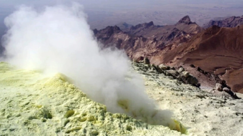 В Иране проснулся вулкан, спавший более 700 тыс. лет