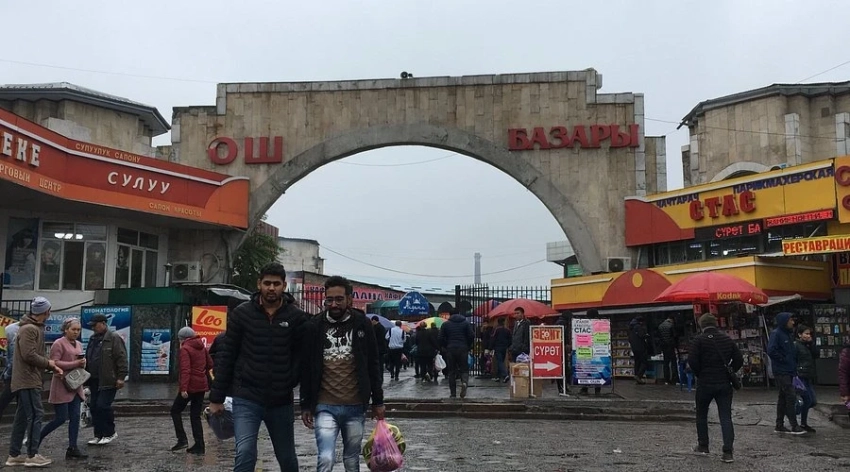 Милиция провела рейд на Ошском рынке