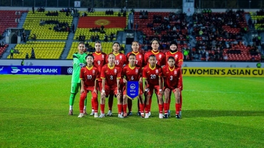 Женская сборная КР по футболу завершила борьбу за выход в финал Кубка Азии