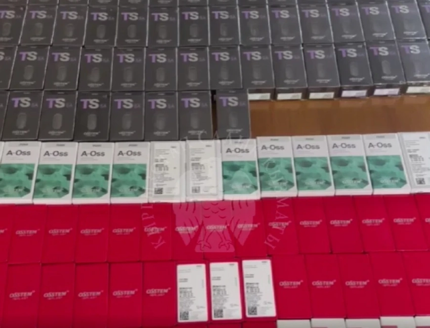 На КПП «Ак-Жол» пресекли незаконный ввоз стоматологических имплантов