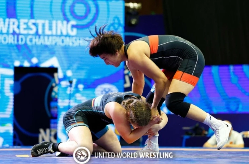 Нурзат Нуртаева вышла в финал молодежного чемпионата мира по борьбе (U-23)