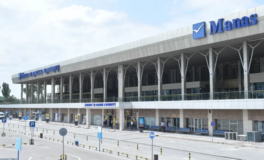 Подъезд к аэропорту «Манас» временно разрешён только для определенной категории граждан