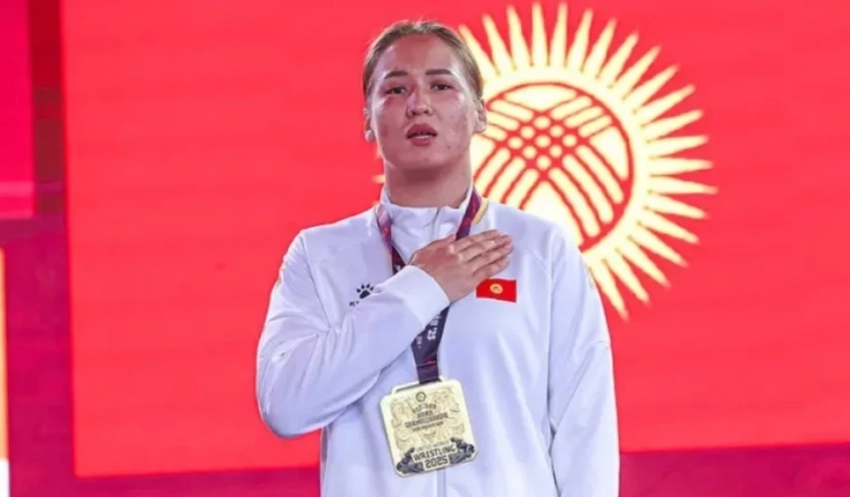 Нурзат Нуртаева стала чемпионкой мира по борьбе U23