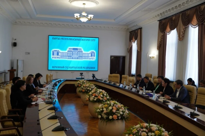 В Верховном суде КР обсудили увеличение штата судей на всех уровнях