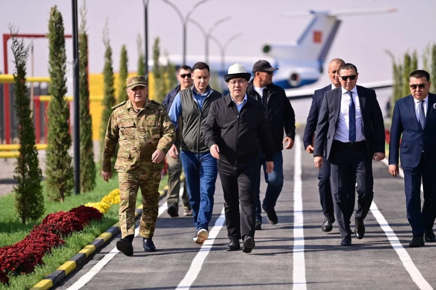 В Джалал-Абадской области открылся учебно-тренировочный центр ГКНБ