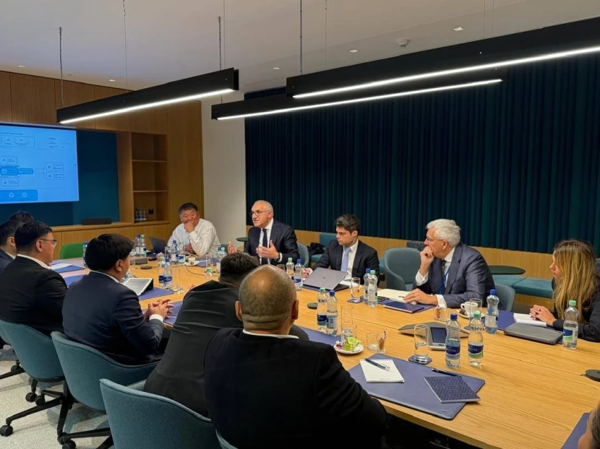 Сотрудники ГНС обменялись опытом со швейцарской компанией SICPA