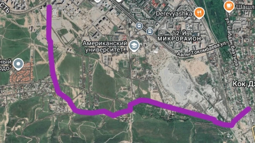 Новая автомагистраль пройдет через элитные поселки и многоэтажки в южной части Бишкека
