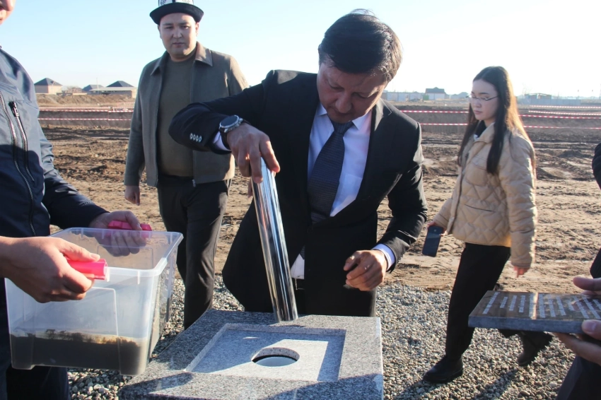 В Сокулукском районе по поручению Ташиева построят новую школу, детсад и парк