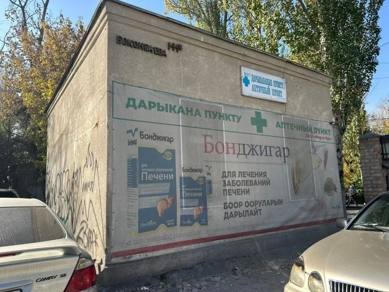 В Бишкеке мэрия вернула городу аптеку и участок на улице Боконбаева