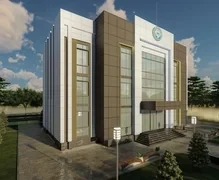 Разработан эскизный проект административного здания в Манасе