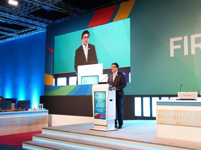 Эдиль Байсалов на саммите в Катаре призвал помочь народу Палестины