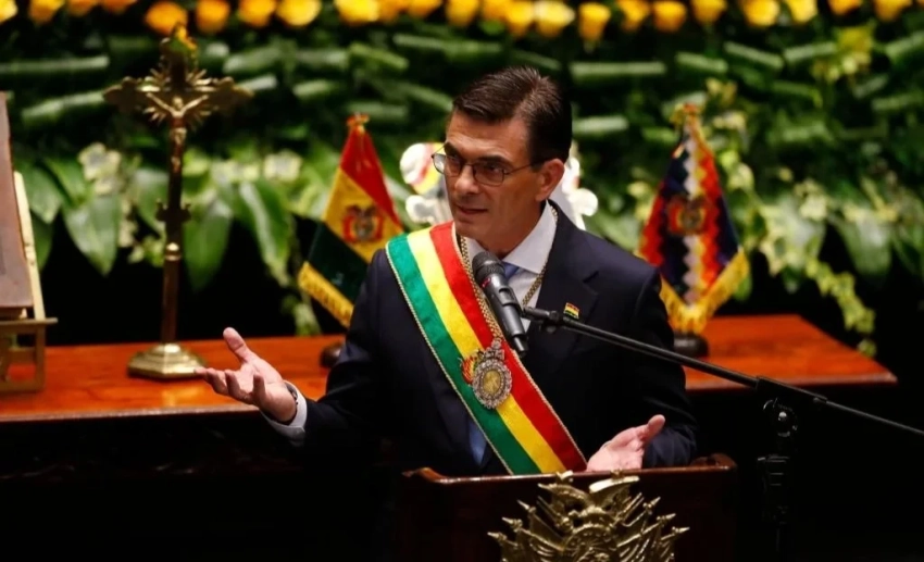Родриго Пас вступил в должность президента Боливии